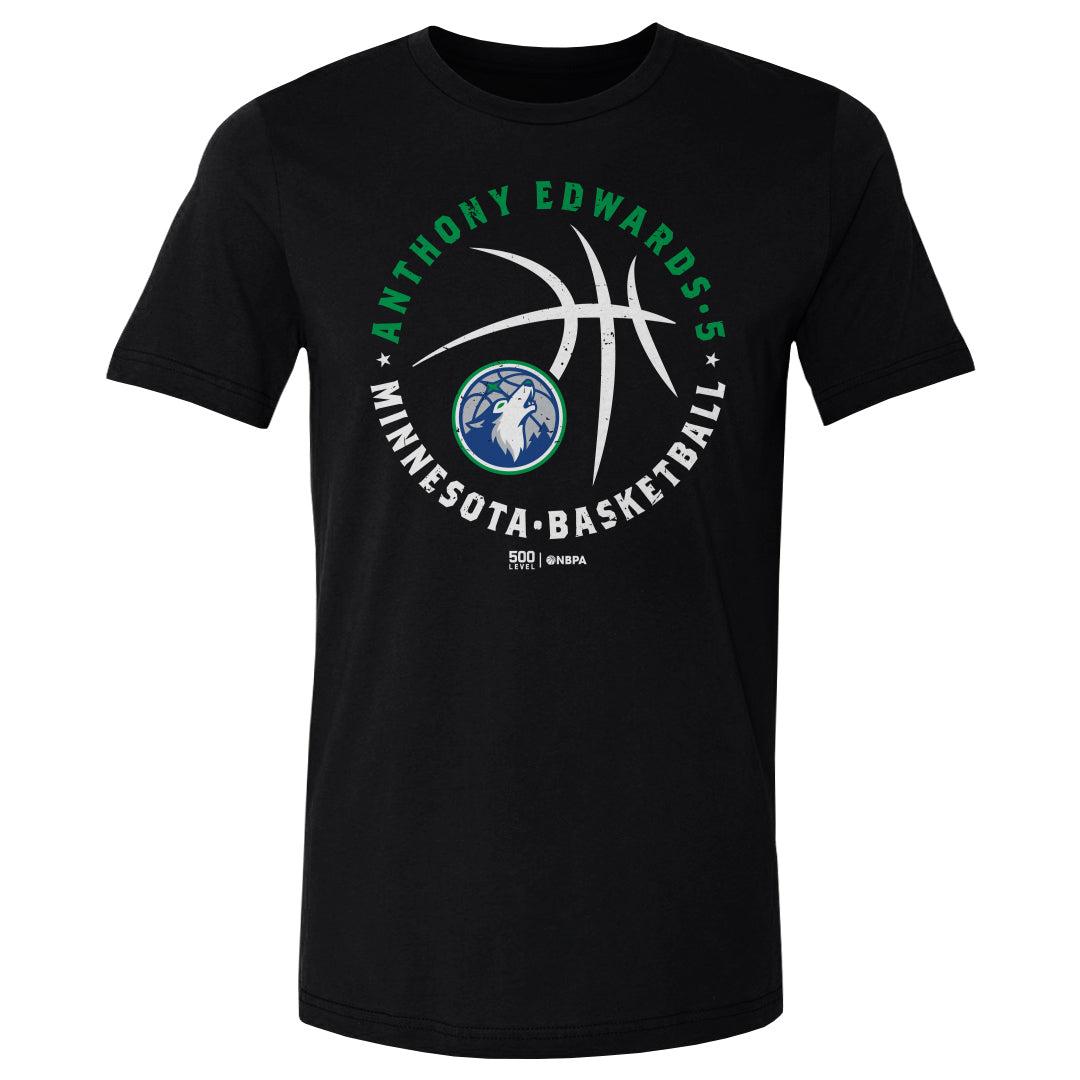 Anthony Edwards Men's Cotton T-Shirt | 500 LEVEL