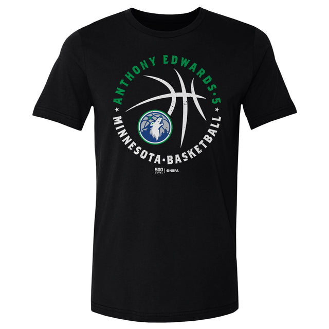 Anthony Edwards Men's Cotton T-Shirt | 500 LEVEL