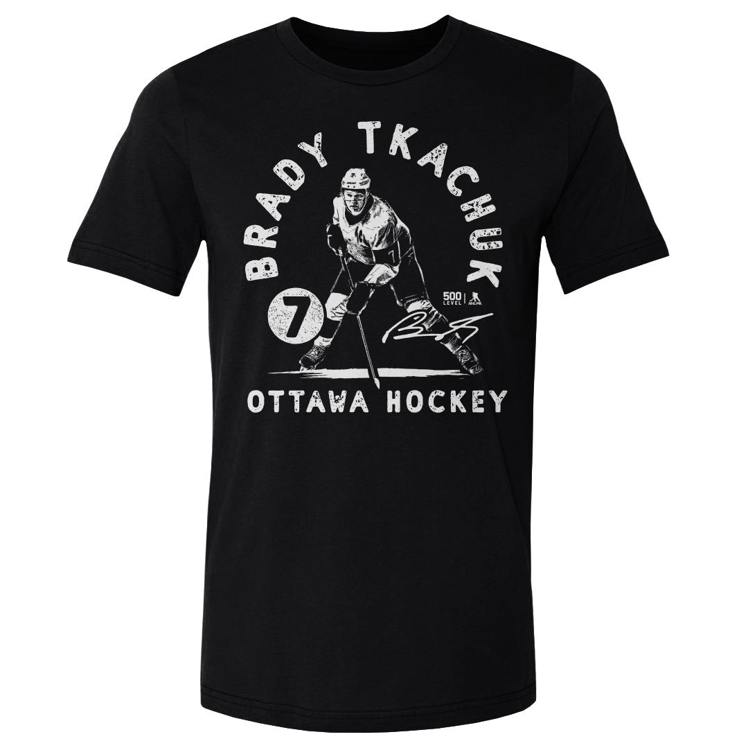 Brady Tkachuk Men's Cotton T-Shirt | 500 LEVEL