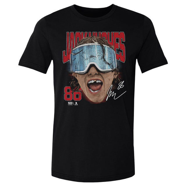 Jack Hughes Men's Cotton T-Shirt | 500 LEVEL