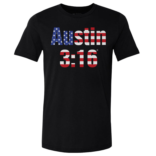 Stone Cold Steve Austin Men's Cotton T-Shirt | 500 LEVEL