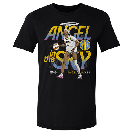 Angel Reese Men's Cotton T-Shirt | 500 LEVEL
