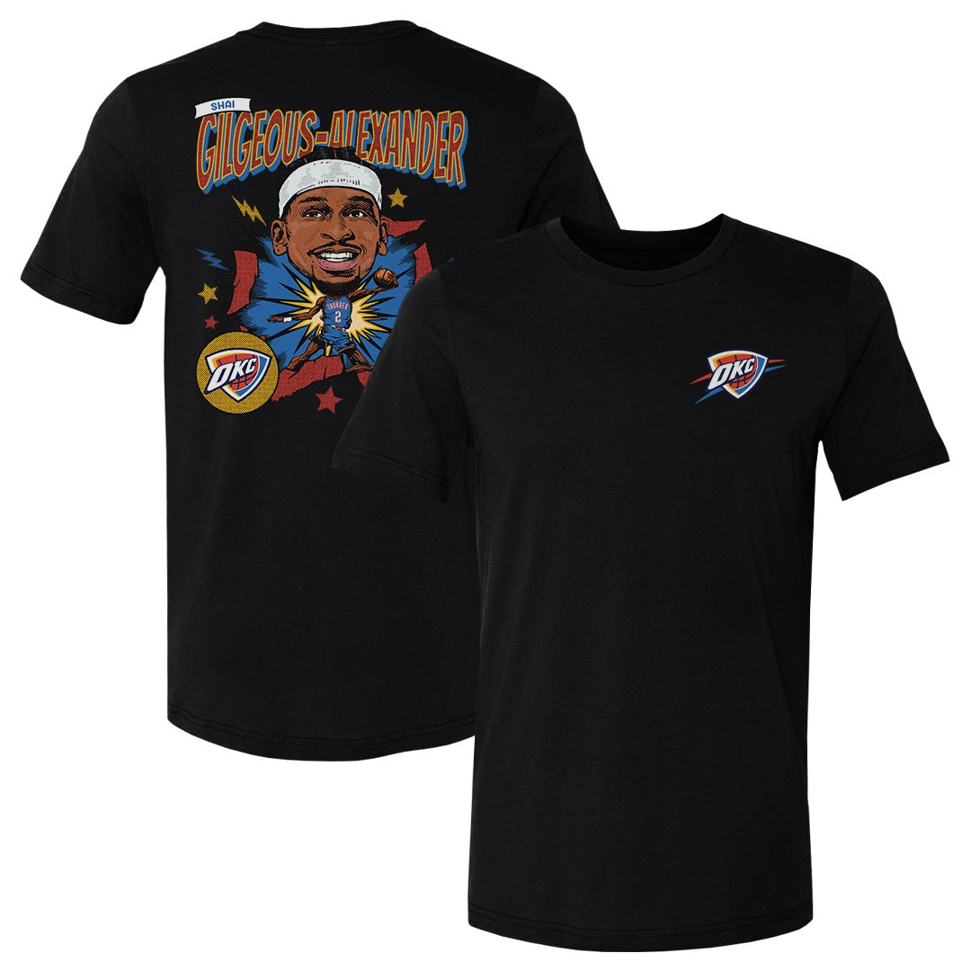 Shai Gilgeous-Alexander Men's Cotton T-Shirt | 500 LEVEL