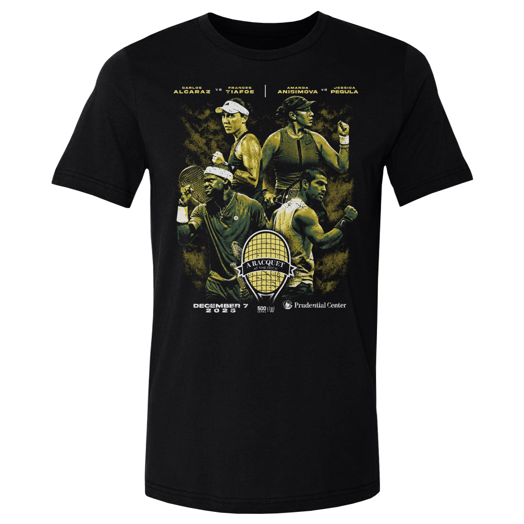 A Raquet At The Rock Men's Cotton T-Shirt | 500 LEVEL