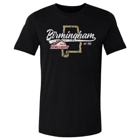 Birmingham Stallions Men's Cotton T-Shirt | 500 LEVEL