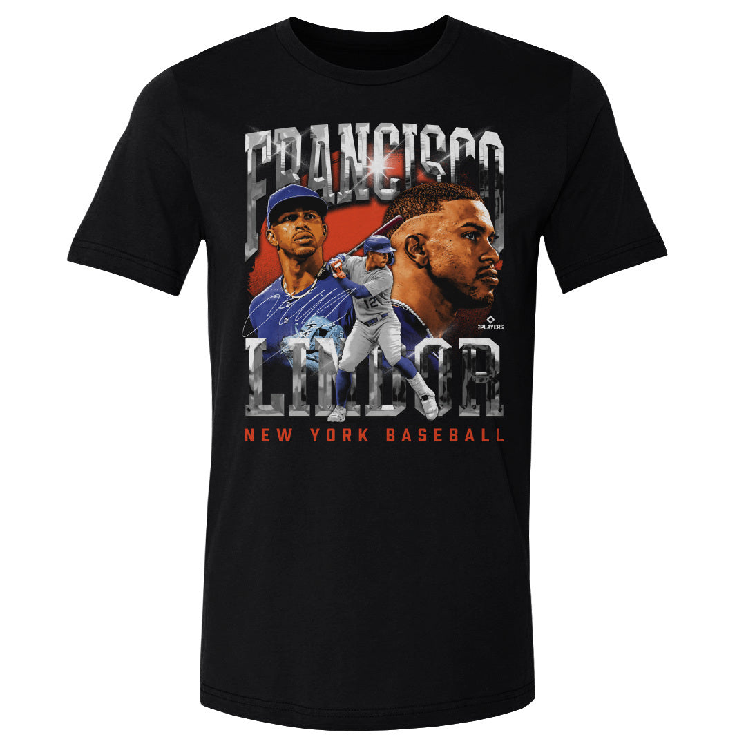 Francisco Lindor Men's Cotton T-Shirt | 500 LEVEL