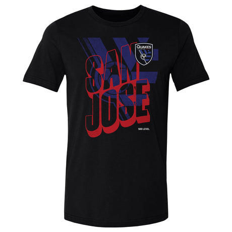 San Jose Earthquakes Men's Cotton T-Shirt | 500 LEVEL