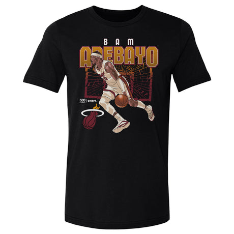 Bam Adebayo Men's Cotton T-Shirt | 500 LEVEL