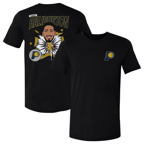 Tyrese Haliburton Men's Cotton T-Shirt | 500 LEVEL