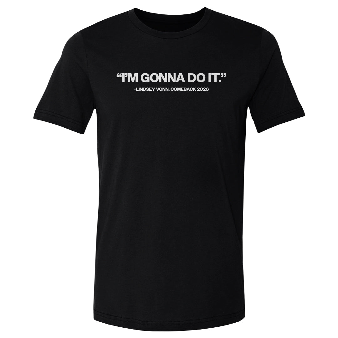 Lindsey Vonn Men's Cotton T-Shirt | 500 LEVEL