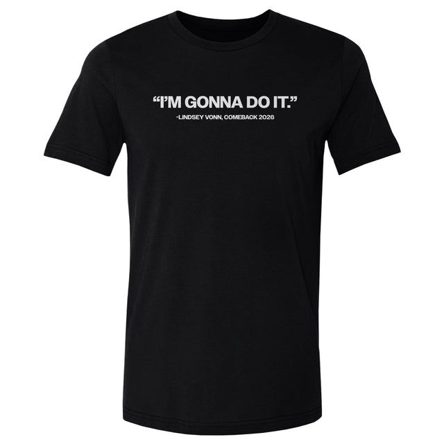 Lindsey Vonn Men's Cotton T-Shirt | 500 LEVEL