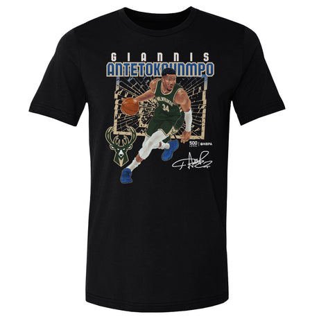 Giannis Antetokounmpo Men's Cotton T-Shirt | 500 LEVEL