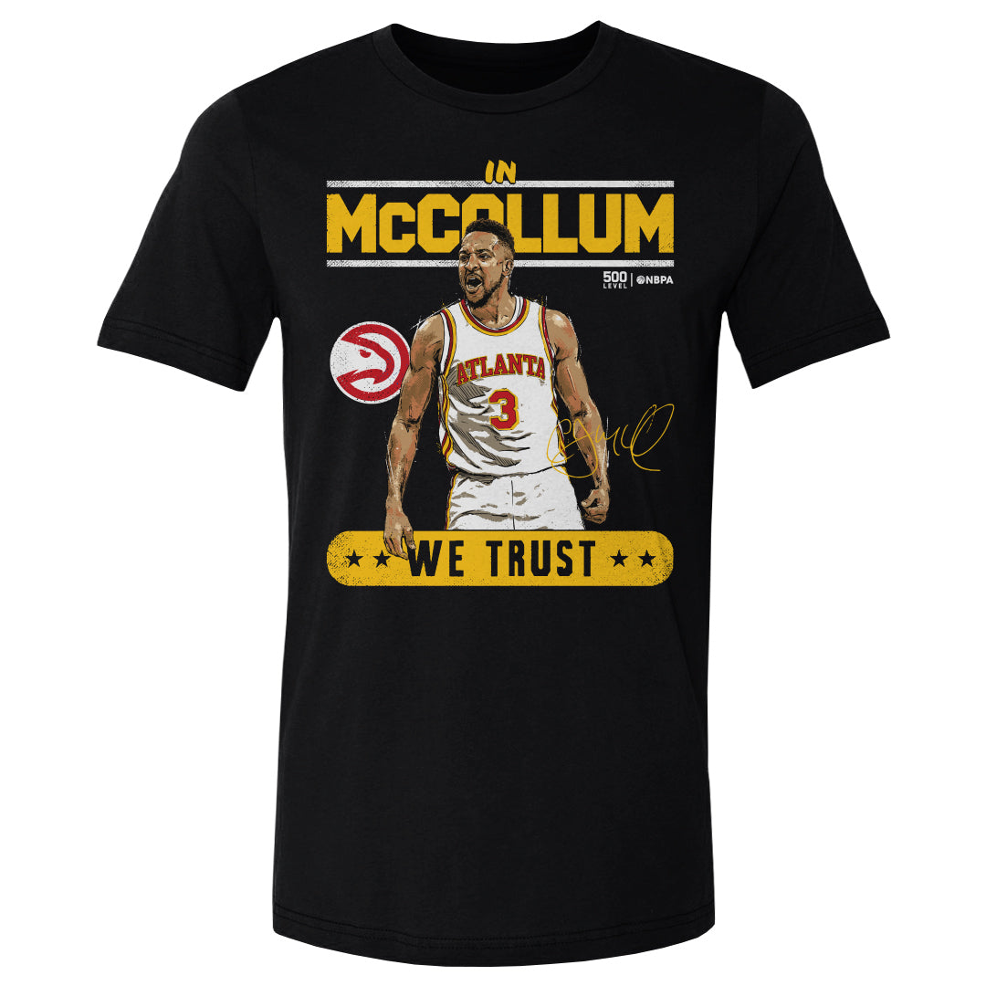 CJ McCollum Men's Cotton T-Shirt | 500 LEVEL
