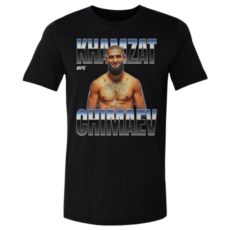 Khamzat Chimaev Men's Cotton T-Shirt | 500 LEVEL