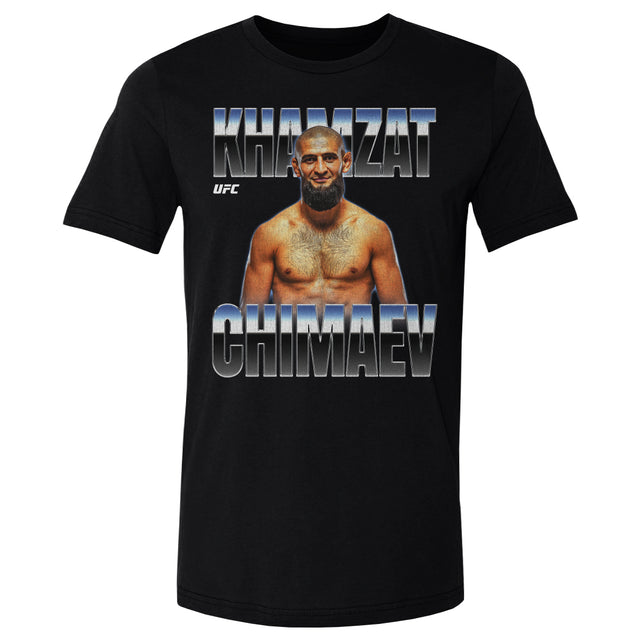 Khamzat Chimaev Men's Cotton T-Shirt | 500 LEVEL
