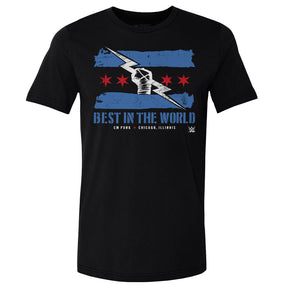 CM Punk Men's Cotton T-Shirt | 500 LEVEL