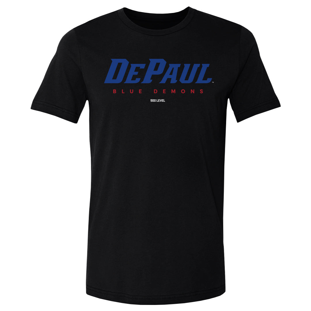 DePaul Blue Demons Men's Cotton T-Shirt | 500 LEVEL