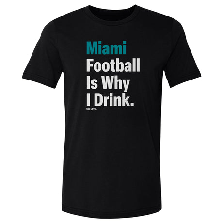 Miami Football Men's Cotton T-Shirt | 500 LEVEL