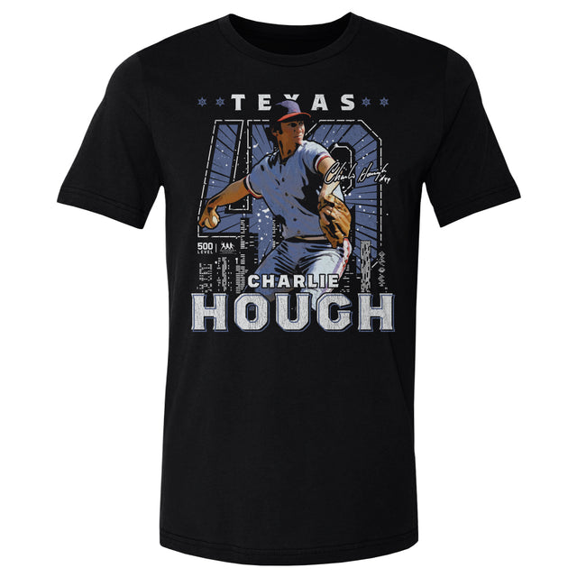 Charlie Hough Men's Cotton T-Shirt | 500 LEVEL