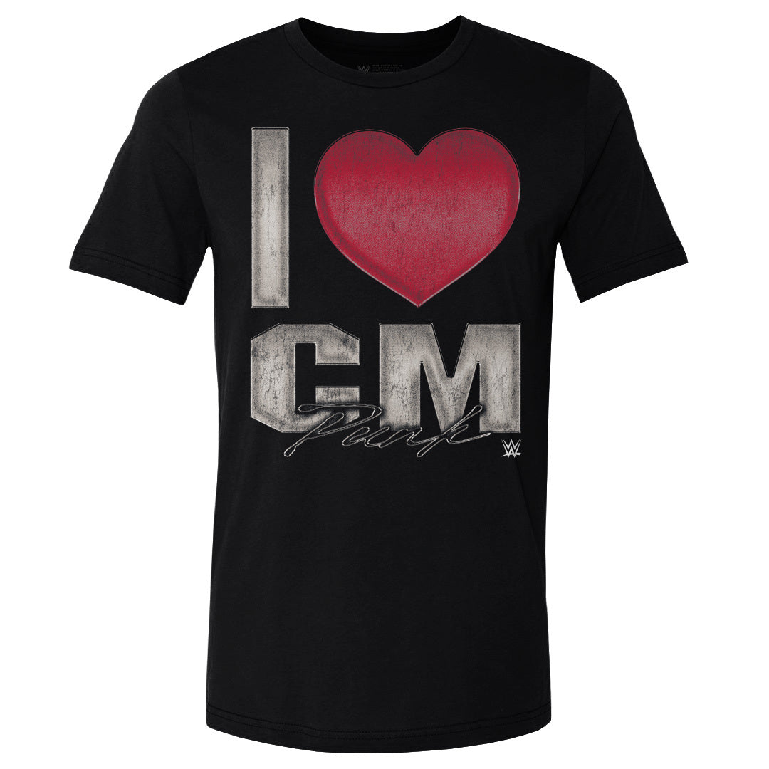 CM Punk Men's Cotton T-Shirt | 500 LEVEL