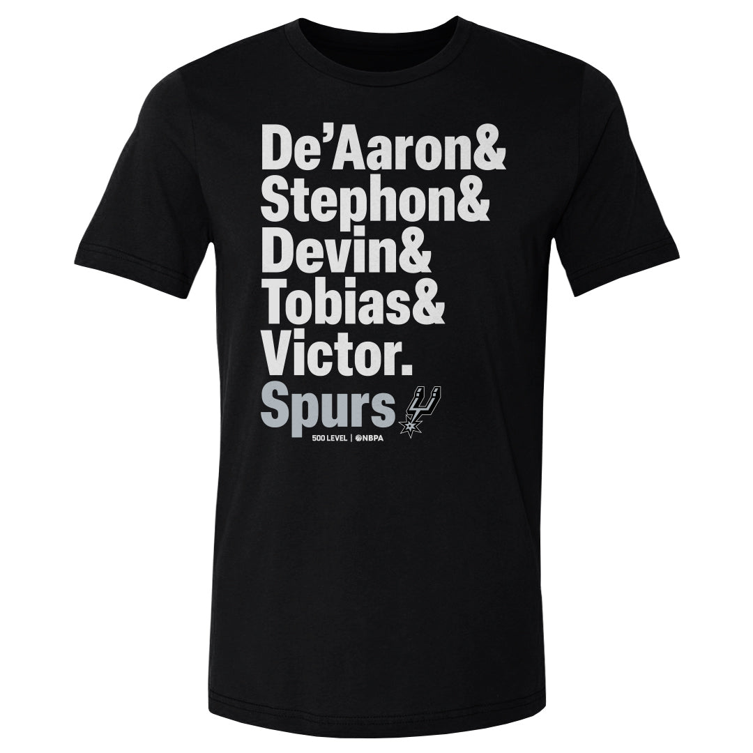 San Antonio Spurs Men's Cotton T-Shirt | 500 LEVEL