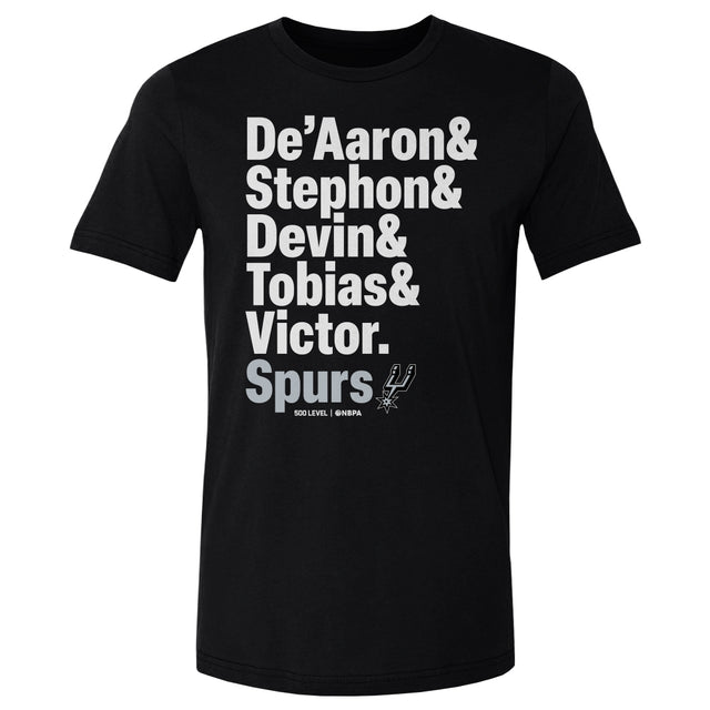 San Antonio Spurs Men's Cotton T-Shirt | 500 LEVEL