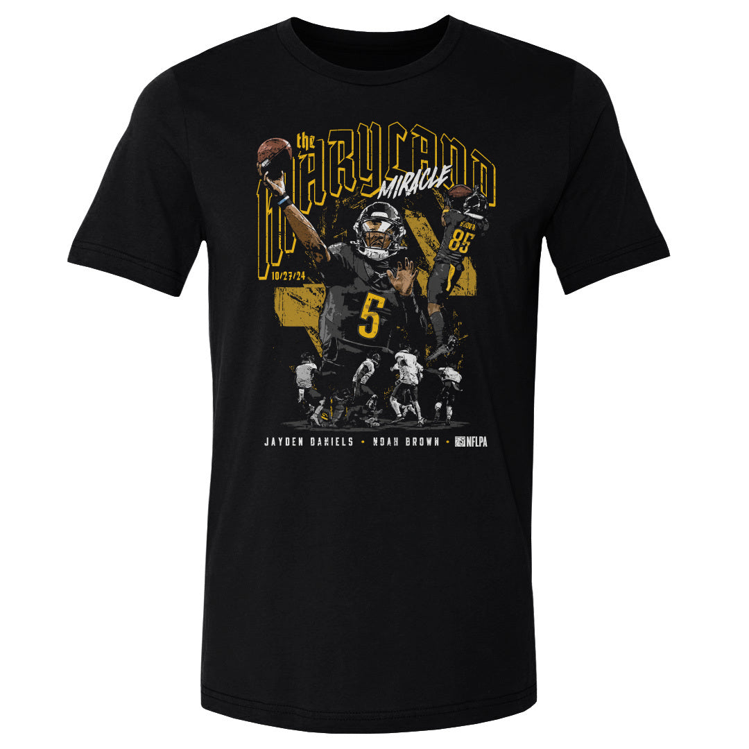 Jayden Daniels Washington The Maryland Miracle Men's Cotton T