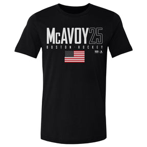 Charlie McAvoy Men's Cotton T-Shirt | 500 LEVEL