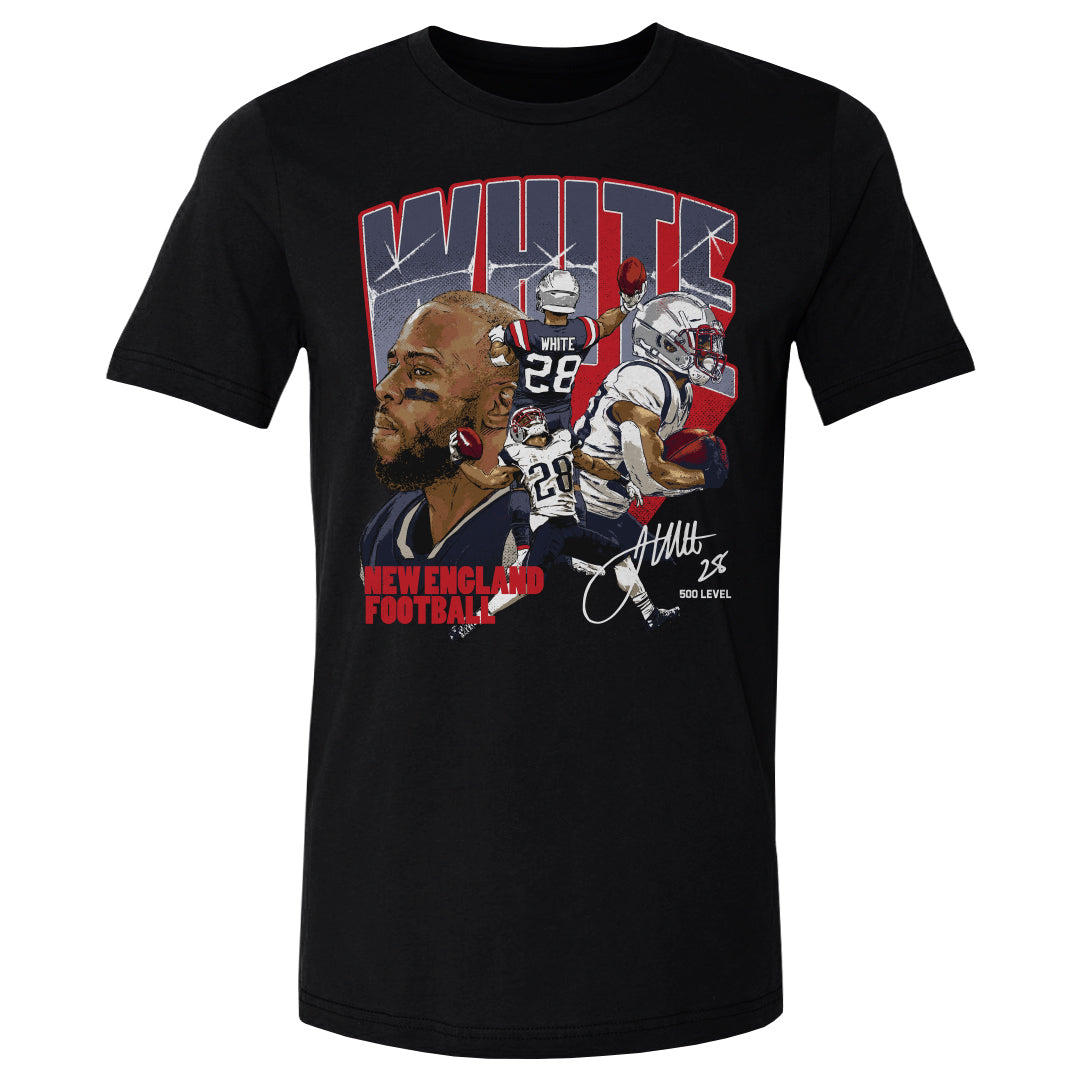 James White Men's Cotton T-Shirt | 500 LEVEL