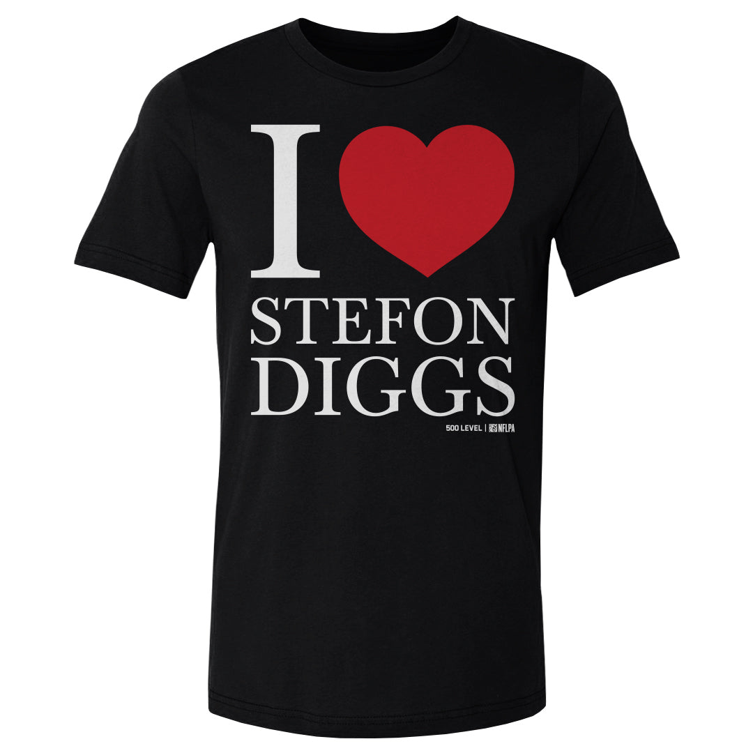 Stefon Diggs Men's Cotton T-Shirt | 500 LEVEL