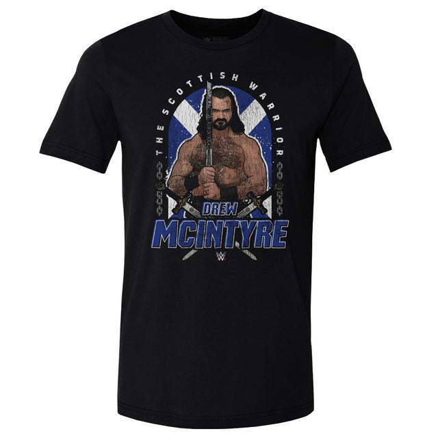 Drew McIntyre Men's Cotton T-Shirt | 500 LEVEL