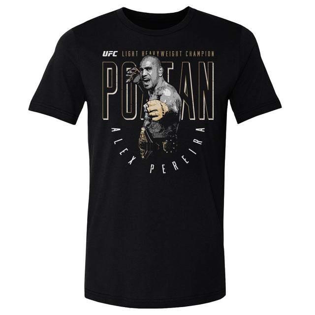Alex Pereira Men's Cotton T-Shirt | 500 LEVEL