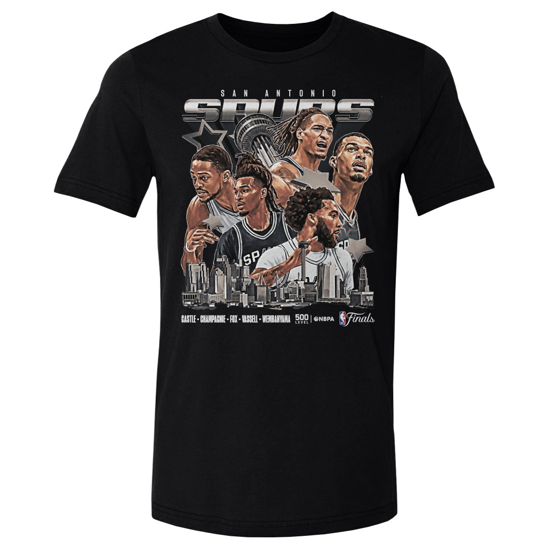 San Antonio Spurs Men's Cotton T-Shirt | 500 LEVEL