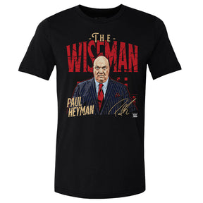 Paul Heyman Men's Cotton T-Shirt | 500 LEVEL