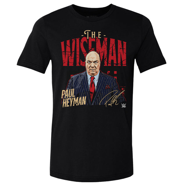 Paul Heyman Men's Cotton T-Shirt | 500 LEVEL
