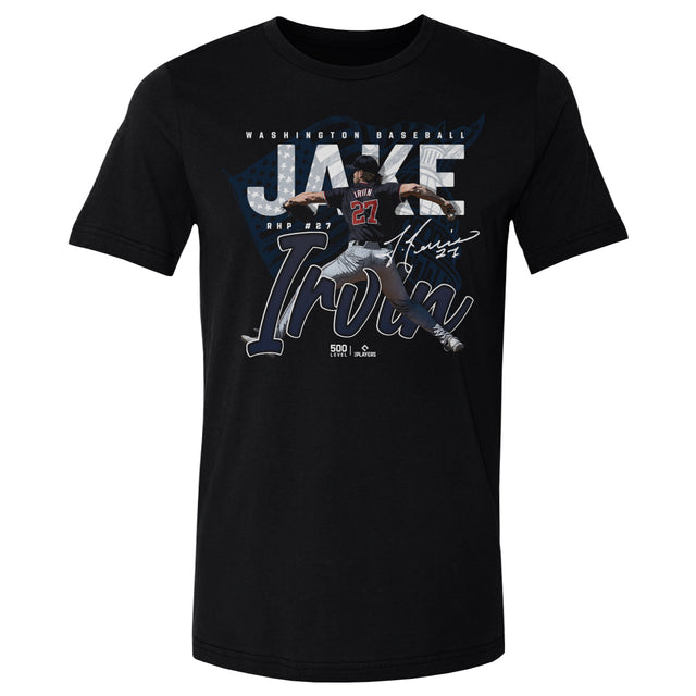 Jake Irvin Men's Cotton T-Shirt | 500 LEVEL