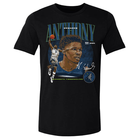 Anthony Edwards Men's Cotton T-Shirt | 500 LEVEL