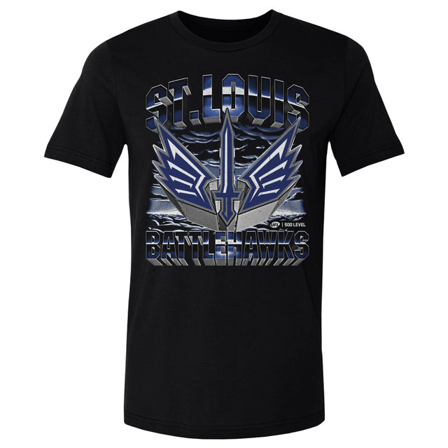 St. Louis Battlehawks Men's Cotton T-Shirt | 500 LEVEL