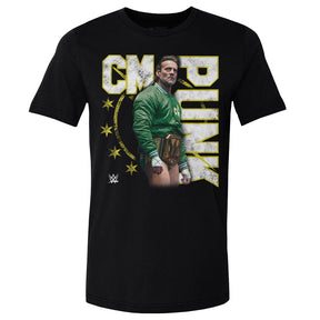 CM Punk Men's Cotton T-Shirt | 500 LEVEL
