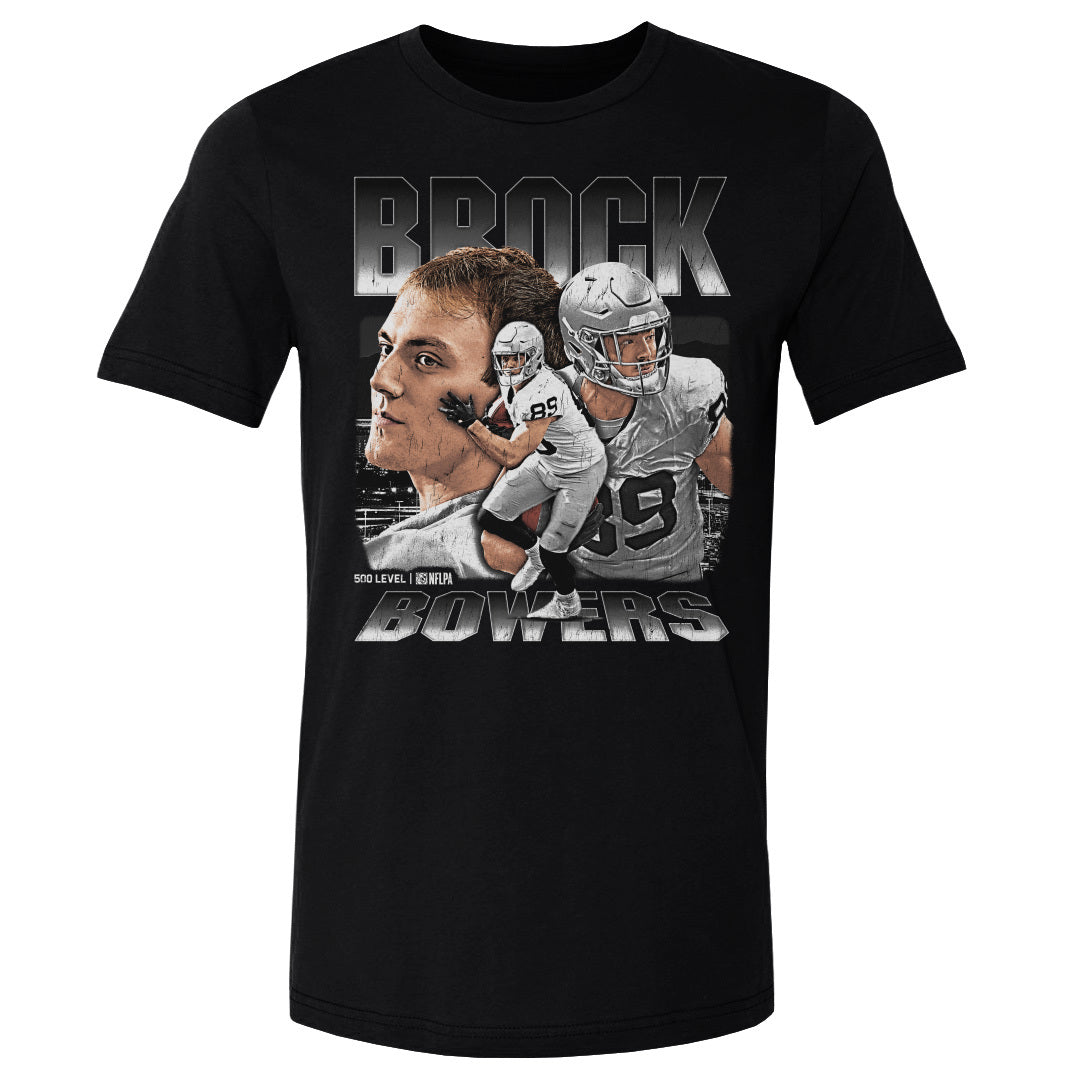 Brock Bowers Men's Cotton T-Shirt | 500 LEVEL