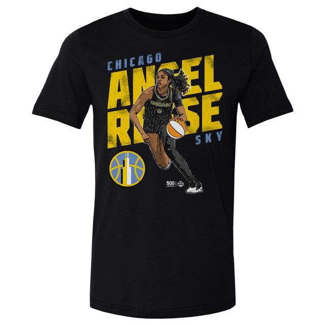 Angel Reese Men's Cotton T-Shirt | 500 LEVEL