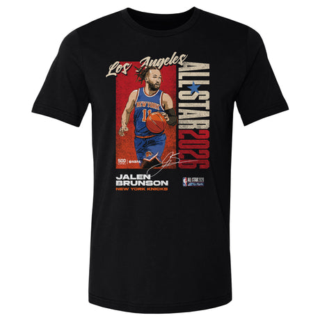 Jalen Brunson Men's Cotton T-Shirt | 500 LEVEL