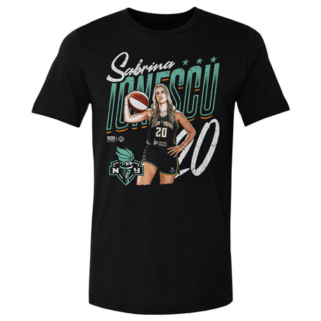 Sabrina Ionescu Men's Cotton T-Shirt | 500 LEVEL