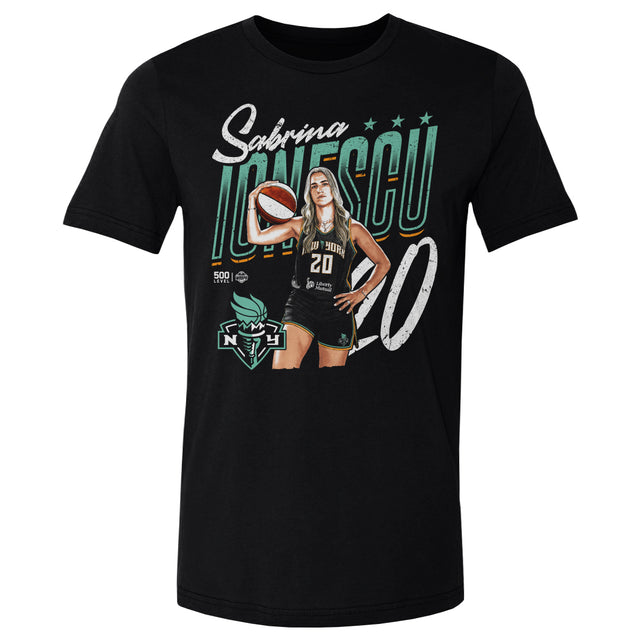 Sabrina Ionescu Men's Cotton T-Shirt | 500 LEVEL