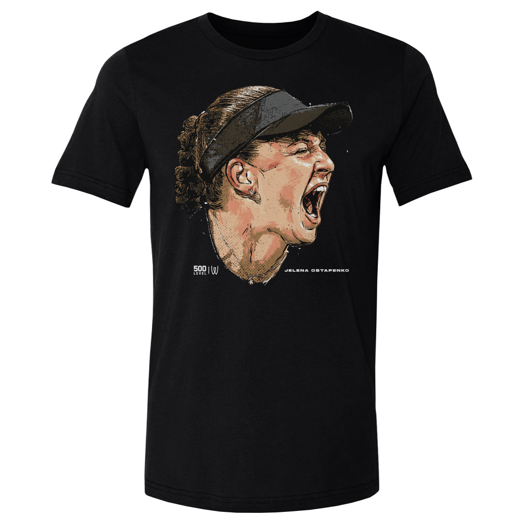 Jelena Ostapenko Men's Cotton T-Shirt | 500 LEVEL
