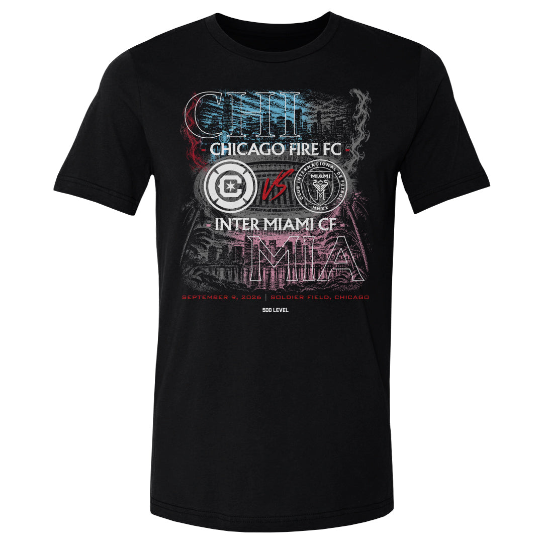 Chicago Fire FC Men's Cotton T-Shirt | 500 LEVEL