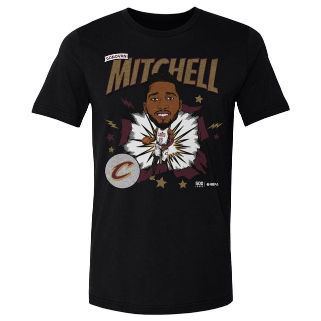 Donovan Mitchell Men's Cotton T-Shirt | 500 LEVEL