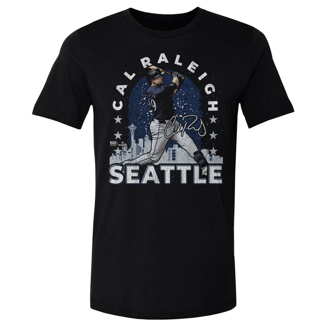 Cal Raleigh Men's Cotton T-Shirt | 500 LEVEL