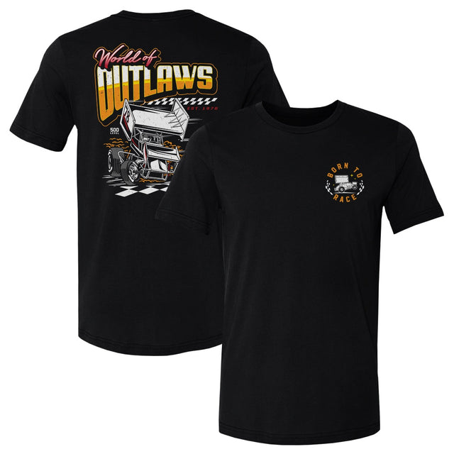 World Of Outlaws Men's Cotton T-Shirt | 500 LEVEL