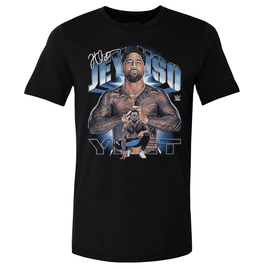 Jey Uso Men's Cotton T-Shirt | 500 LEVEL